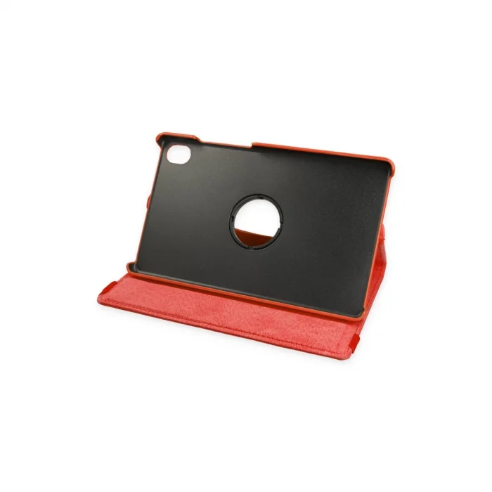 BUĞZ Samsung Galaxy X510 Tab S9 Fe 11 Kılıf 360 Tablet Deri Kılıf - Kırmızı