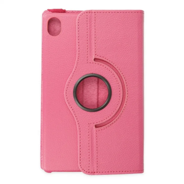 BUĞZ Samsung Galaxy X510 Tab S9 Fe 11 Kılıf 360 Tablet Deri Kılıf - Pembe