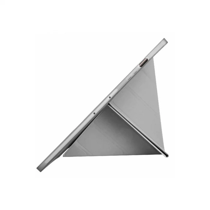 BUĞZ Samsung Galaxy X610 Tab S9 Fe Plus 12.4 Kılıf Kalemlikli Mars Tablet Kılıfı - Koyu Gri