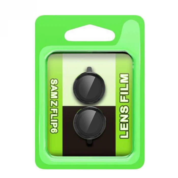 BUĞZ Samsung Galaxy Z Flip 6 Raze Metal Kamera Lens - Siyah