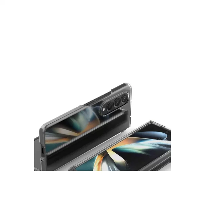 BUĞZ Samsung Galaxy Z Fold 3 Kılıf Fold Tpu Silikon - Şeffaf