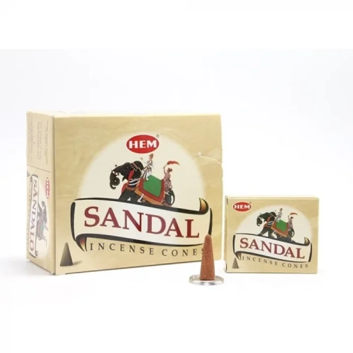  Sandal Aromalı Konik Tütsü