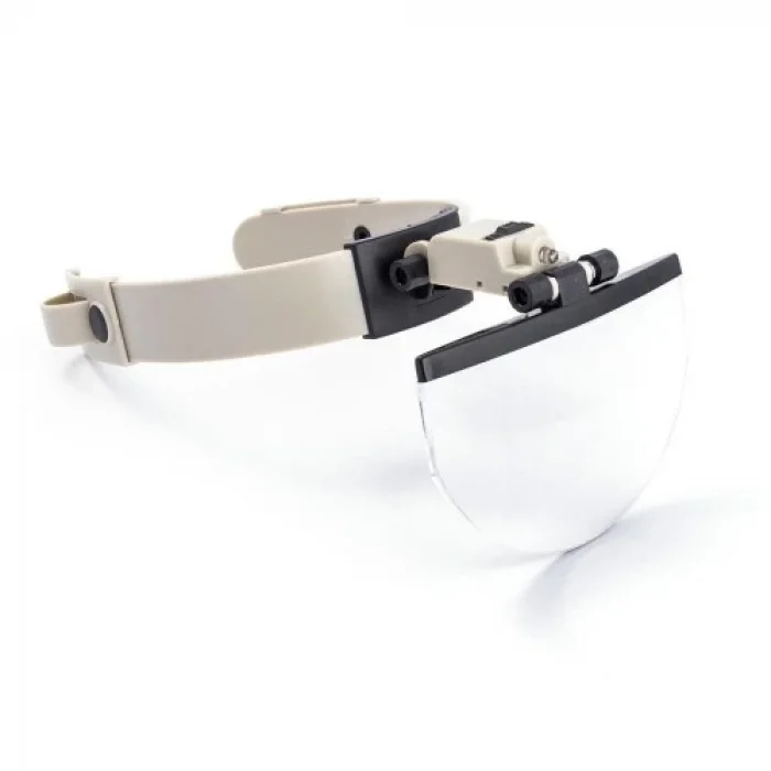 BUĞZ Şapka Tip Kask Büyüteç, 4 Farklı Büyütme Lensli Büyüteç - BUĞZ