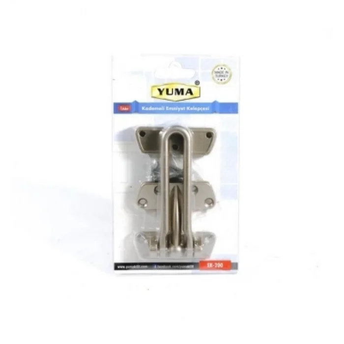 BUĞZ Sarı Çelik Kapı Emniyet Kelepçe Bx40
