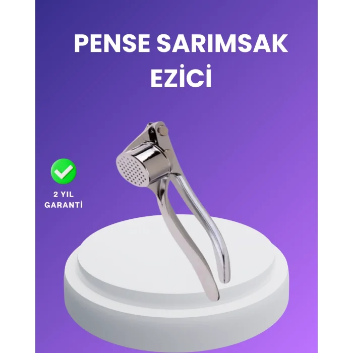 BUĞZ Sarımsak Presi Kolay Temizlik ve Yüksek Basınçlı Ezme