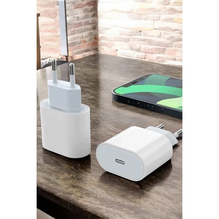  Şarj Aleti İOS 15/15 Pro Max Uyumlu Şarj Adaptörü ve Kablosu