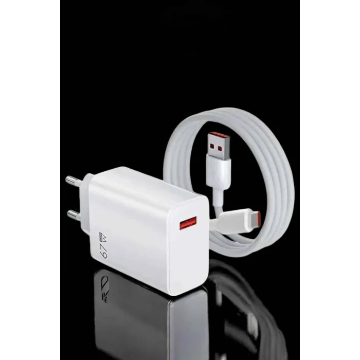 BUĞZ Şarj Aleti Turbo Hızlı 67W Type-C Hızlı Şarj - BUĞZ