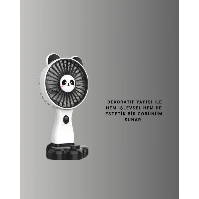  Şarj Edilebilir Taşınabilir Mini Vantilatör – USB Uyumlu