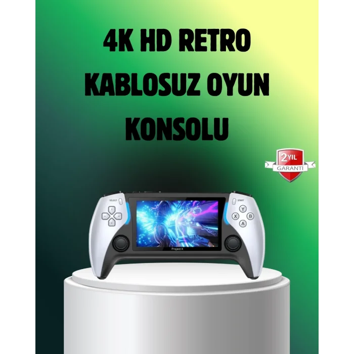  Şarjlı 4 Saat Oyun Süreli TV Bağlantılı Retro Oyun Konsolu