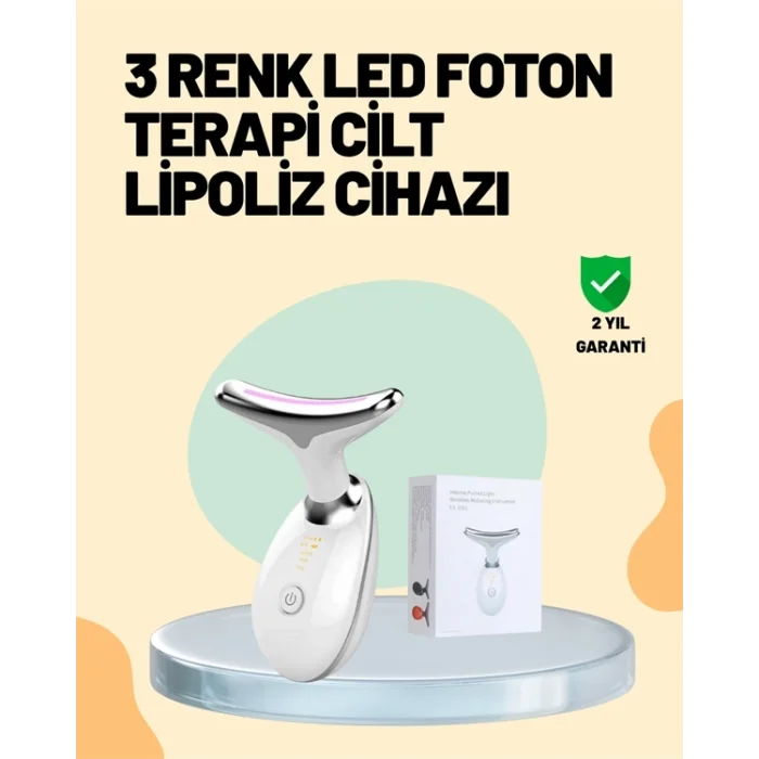  Şarjlı Akıllı Cilt Temizleme ve Nemlendirme Cihazı – 500 mAh, Otomatik Kapanma ve EMS Modlu