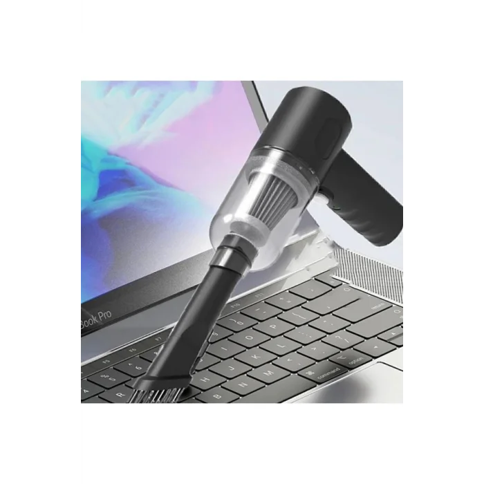 BUĞZ Şarjlı araç içi süpürge siyah 0-250 watt 81-90 dba 2 yıl garantili 1-2 saat kullanım