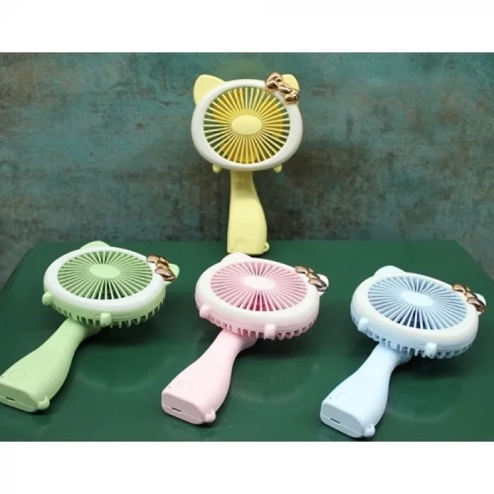  Şarjlı El Fanı Vantilatör 3 Kademeli