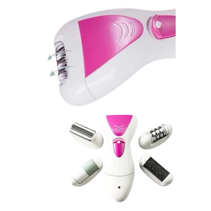 BUĞZ Şarjlı Epilasyon Cihazı Çok Başlıklı Ayak Bakımına Uygun Epilatör Aleti