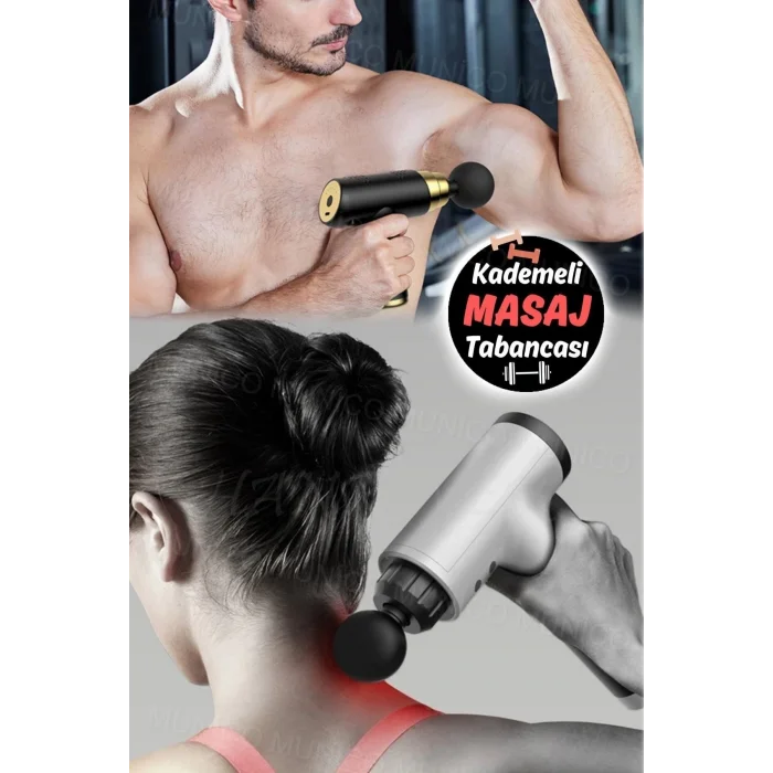 BUĞZ Şarjlı Masaj Tabancası: Yorgun Kaslar İçin Profesyonel Terapi ve Rahatlama Spor Sonrası İyileşme