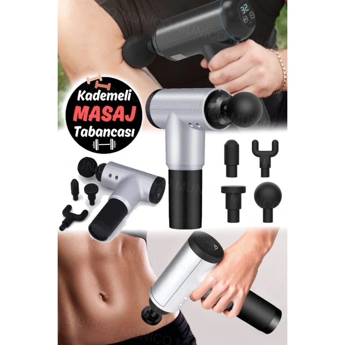 BUĞZ Şarjlı Masaj Tabancası: Yorgun Kaslar İçin Profesyonel Terapi ve Rahatlama Spor Sonrası İyileşme