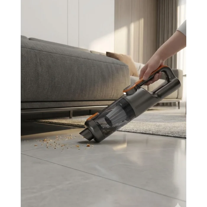 BUĞZ Şarjlı Mini El Süpürgesi Araç Ev ve Ofis İçin Pratik Temizlik