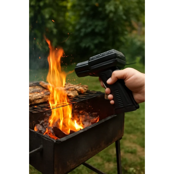  Şarjlı Mini Turbo Jet Şiddetli Fan Vantilatör Yüksek Hızlı Fanı Güçlü Hava Üfleyici Araç Süpürgesi