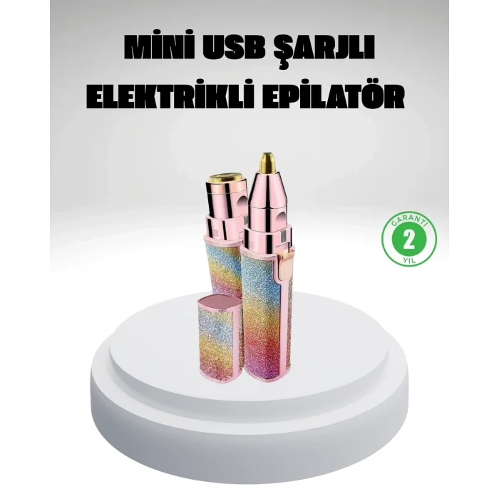 BUĞZ Şarjlı Mini Yüz ve Kaş Epilatörü – Ağrısız ve Hassas Temizlik