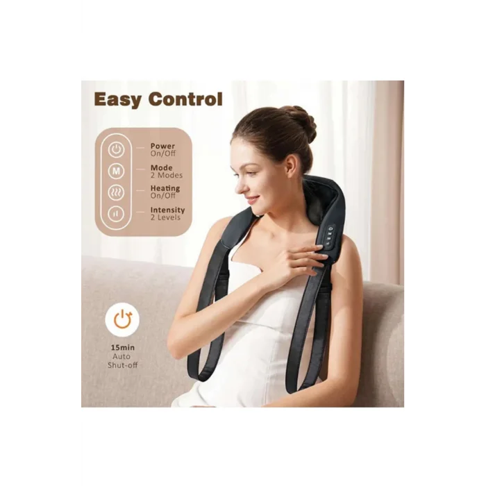 BUĞZ Şarjlı Ovmalı Isıtmalı Masaj Aleti Insan Eli Yoğurma Hissi  Yeni Model