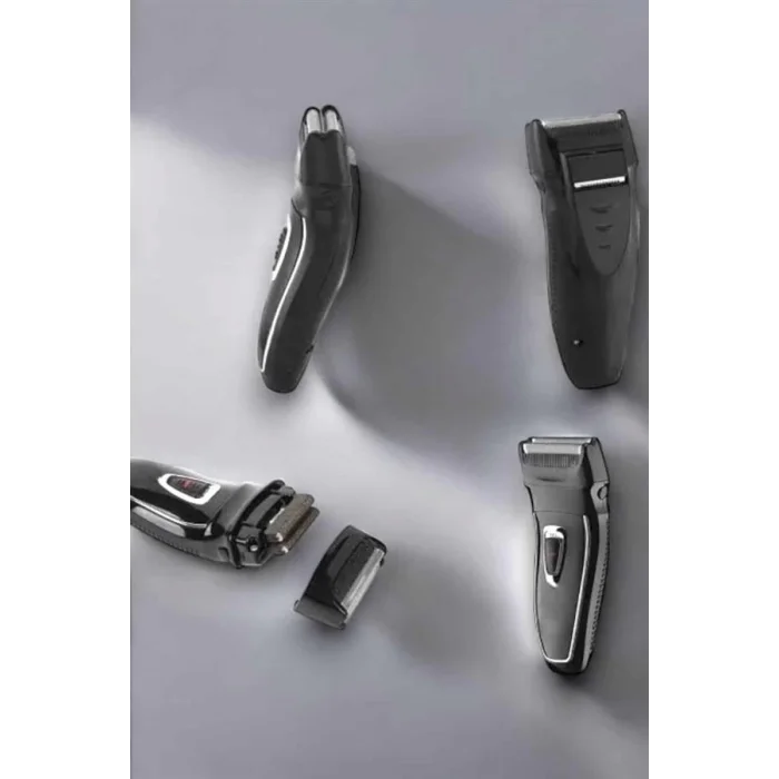  Şarjlı Paslanmaz Çelik Bıçaklı ve Kablosuz Saç Sakal Tıraş Makinesi