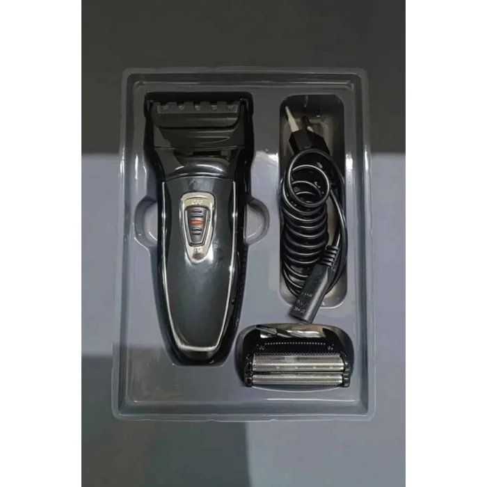 BUĞZ Şarjlı Paslanmaz Çelik Bıçaklı ve Kablosuz Saç Sakal Tıraş Makinesi - Lisinya