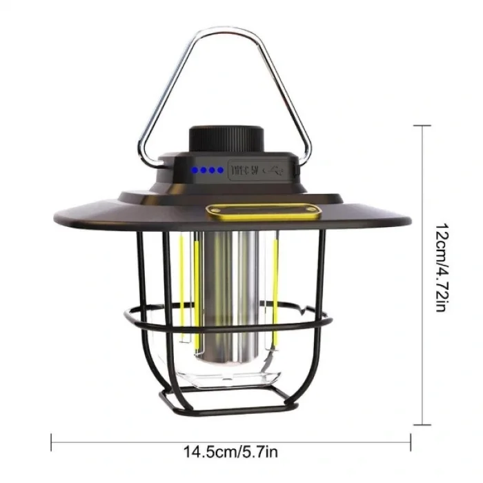 BUĞZ Şarjlı Powerbank Özellikli Işıldak