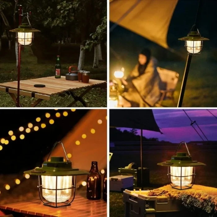 BUĞZ Şarjlı Powerbank Özellikli Işıldak