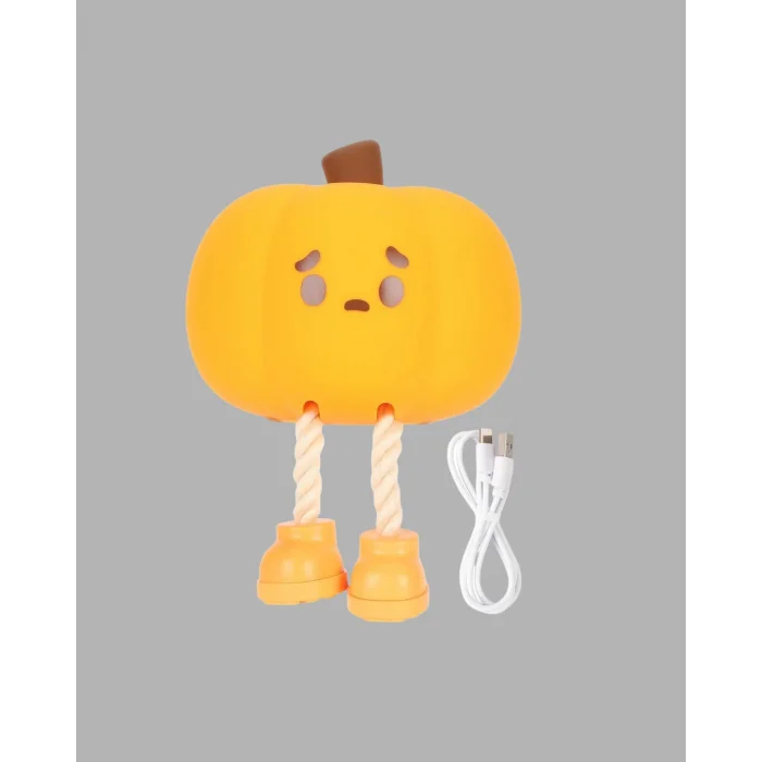 BUĞZ Şarjlı Pumpkin LED Masa Lambası Zamanlayıcılı Dokunmatik - BUĞZ