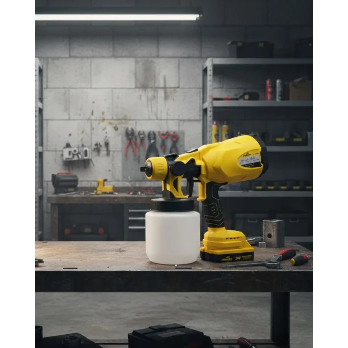 BUĞZ Şarjlı Püskürtme Tabancası Profesyonel Görünümlü Boyama Çözümü