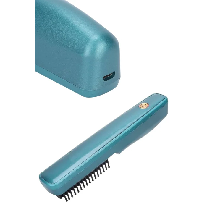 BUĞZ Şarjlı Saç Düzleştirici Tarak İyon Özellikli Sıkı Dişli Elektriklenme Karşıtı