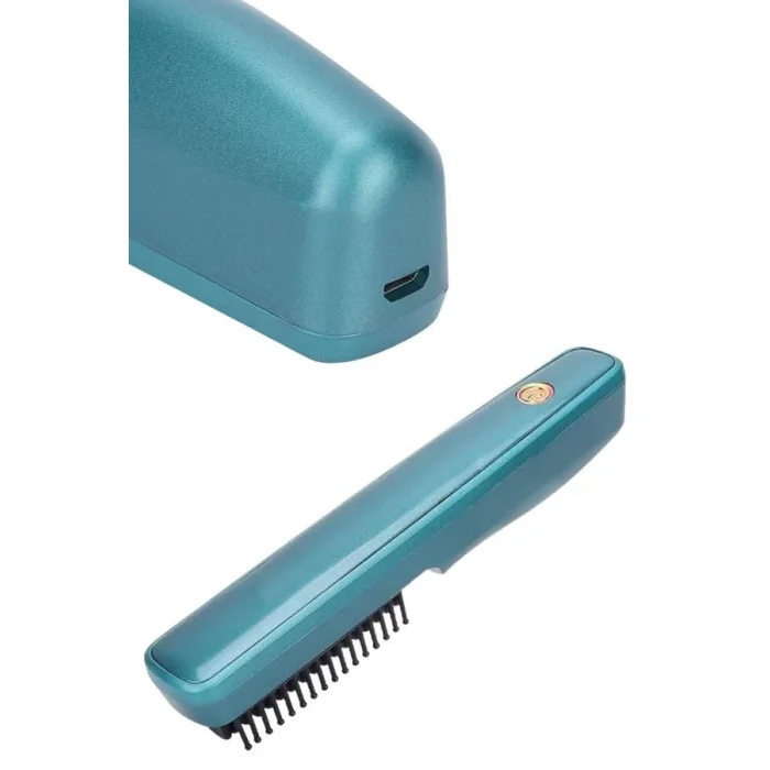 BUĞZ Şarjlı Saç Düzleştirici Tarak İyon Özellikli Sıkı Dişli Elektriklenme Karşıtı