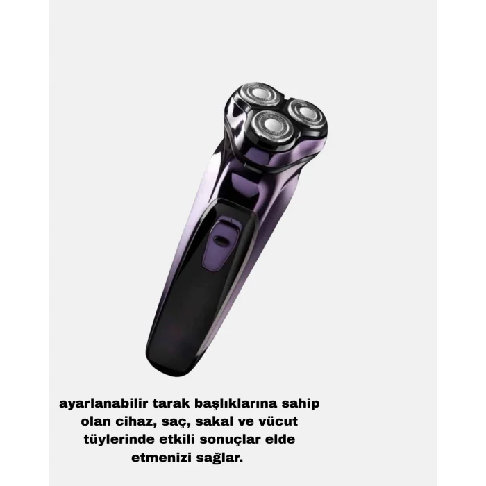 BUĞZ Şarjlı Saç ve Sakal Tıraş Makinesi Kablosuz Kompakt Tasarımlı - Lisinya