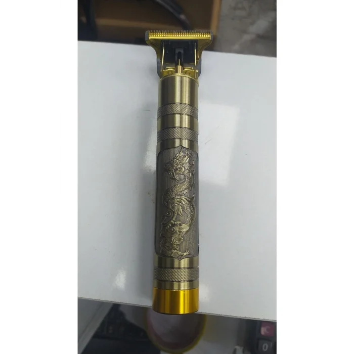 BUĞZ Şarjlı sakal tıraş makinesi kuru kullanım altın renk 1-3 başlık 2 yıl garantili - 50 Hz Frekans