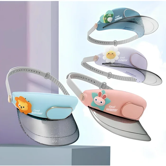 BUĞZ Şarjlı Şapkalı Fan Vantilatör 3 Kademeli