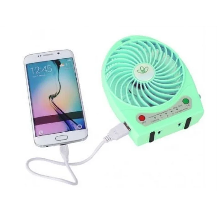 BUĞZ Şarjlı Taşınabilir Mini Fan - Vantilatör