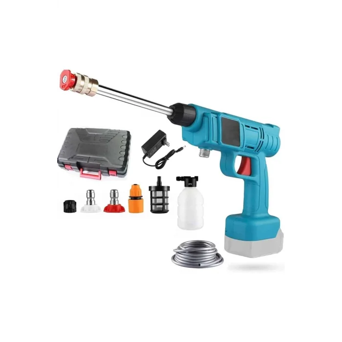  Şarjlı Ve Yüksek Basınçlı Oto Yıkama Makinesi Ve Sulama Tabancası Bahçe Yıkama Makinesi