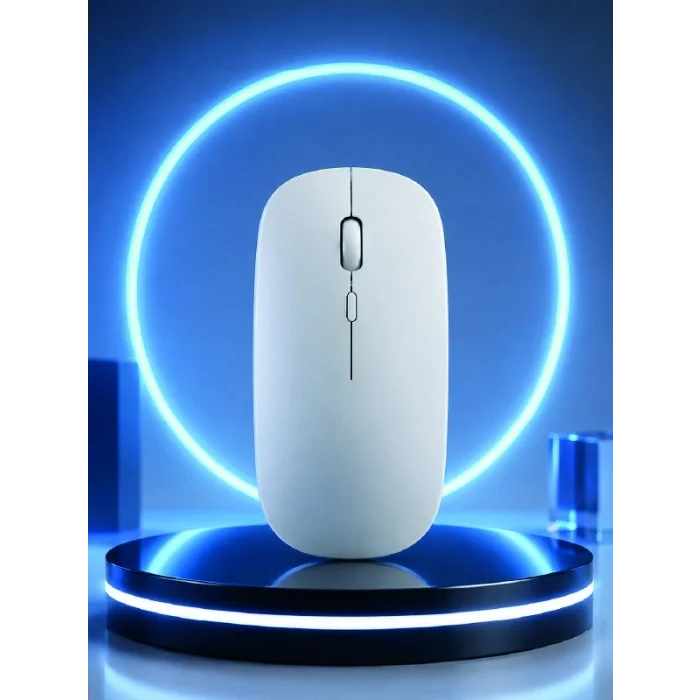 BUĞZ Şarjlı Wireless Mouse Bluetooth Çift Modlu Sessiz Yüksek Hassasiyetli Fare