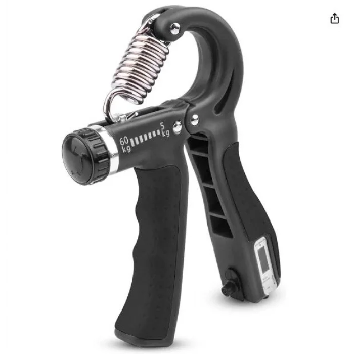 BUĞZ Sayaçlı Ayarlanabilir El Yayı Bilek ve Parmak Egzersiz Aleti