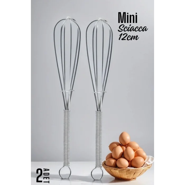 BUĞZ Sciacca Mini Çırpıcı Çelik 2 adet