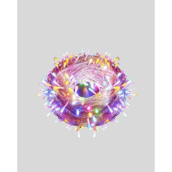 BUĞZ Şeffaf Kablolu 50 Ampullü 5 Metre LED Işık Dekoratif Aydınlatma