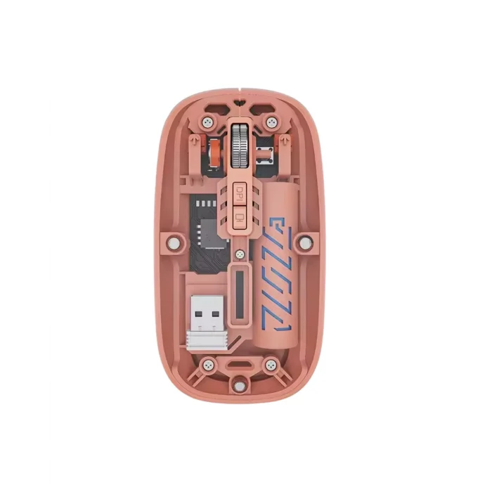 BUĞZ Şeffaf Kablosuz Mouse Bluetooth Bağlantılı Sessiz Tıklama Yeni Nesil