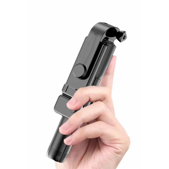 BUĞZ Selfie Çubuğu Tripod Bluetooth Kumandalı Selfie Çubuğu Telefon Tutucu