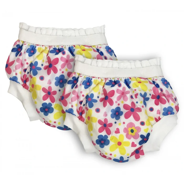 BUĞZ Sema Baby 2li  Desenli Lüks Alıştırma Külodu No.2 15-20 kg - Flowers