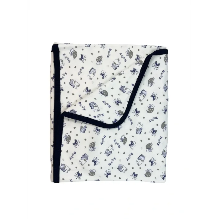 BUĞZ Sema Baby Empirme Bebek Battaniye - Lacivert