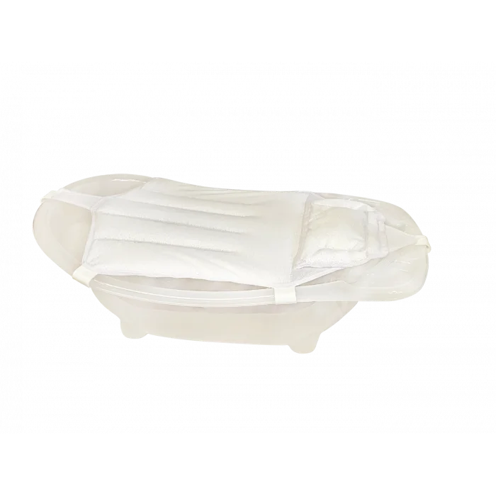 BUĞZ Sema Baby Köpüklü Kafa Destekli Bebek Banyo Filesi - Beyaz