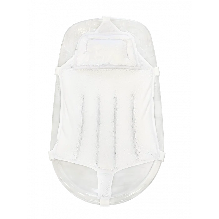 BUĞZ Sema Baby Köpüklü Kafa Destekli Bebek Banyo Filesi - Beyaz