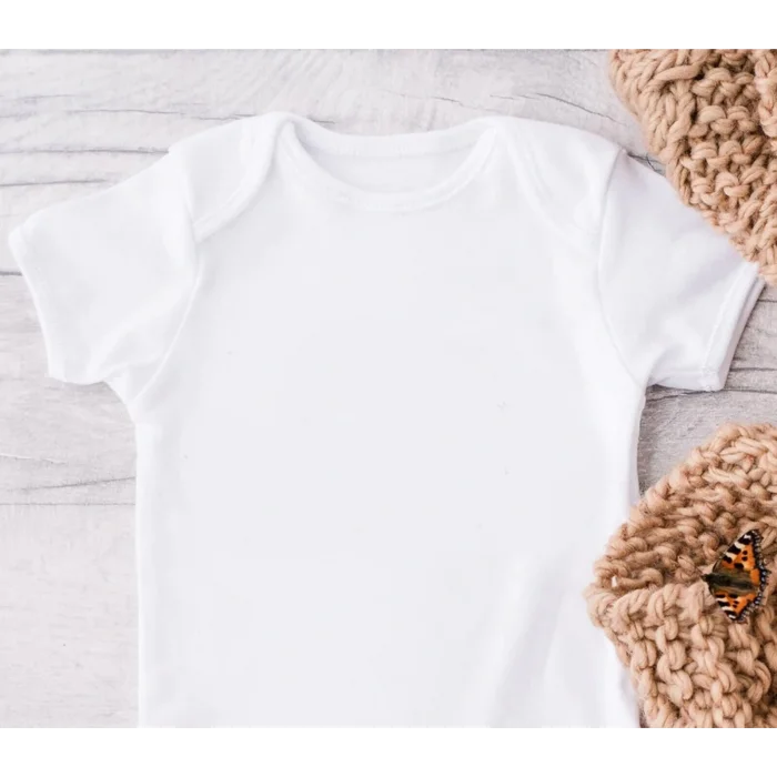 BUĞZ Sema Baby Prematüre Yarım Kol Penye Çıtçıtlı Badi - Beyaz