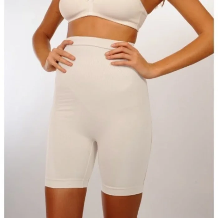 BUĞZ Sema Baby Silikonlu Toparlayıcı Korse - Beyaz S