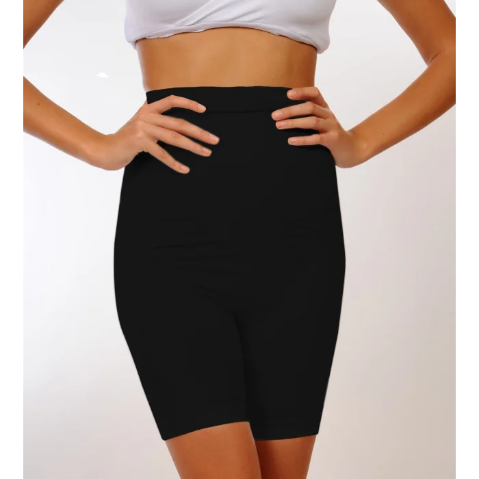 BUĞZ Sema Baby Silikonlu Toparlayıcı Korse - Siyah Small