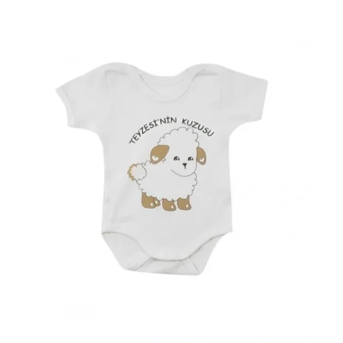 BUĞZ Sema Baby Teyzesinin Kuzusu Kısa Kol Body 9-12 Ay